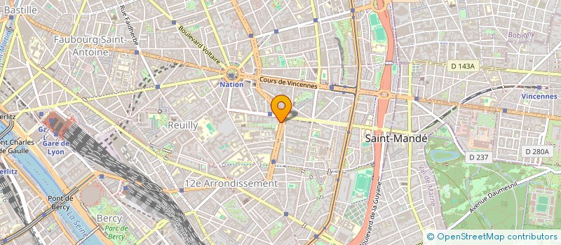 localisation de l'entreprise MONSIEUR PIERRE CAULLIEZ  PARIS