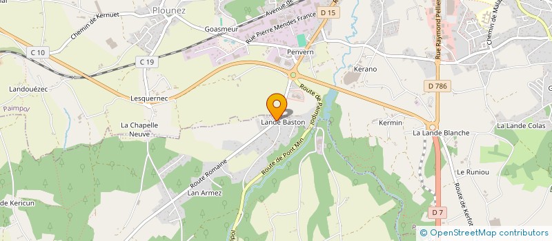 localisation de l'entreprise MONSIEUR PIERRE CAURETTE à PLOURIVO