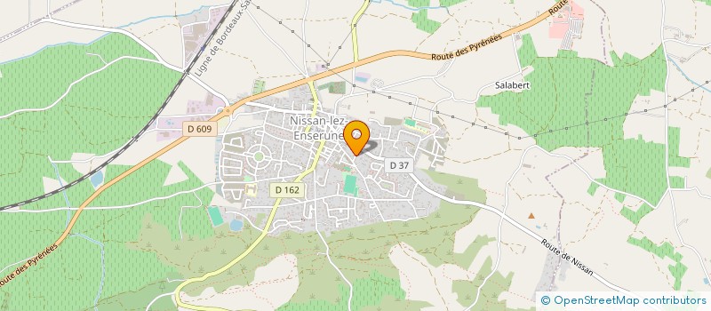 localisation de l'entreprise MONSIEUR PIERRE CAVAILLE  NISSAN-LEZ-ENSERUNE
