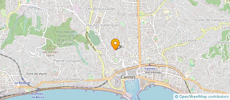 localisation de l'entreprise MONSIEUR PIERRE CAVALLO à CANNES