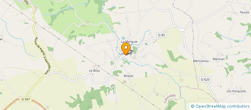 localisation de l'entreprise MONSIEUR PIERRE CAYSSIALS  COLOMBIES