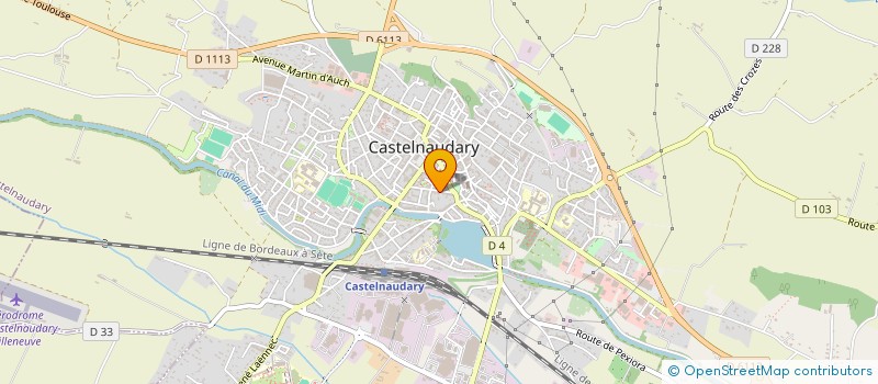 localisation de l'entreprise MONSIEUR PIERRE CAZABAN à CASTELNAUDARY