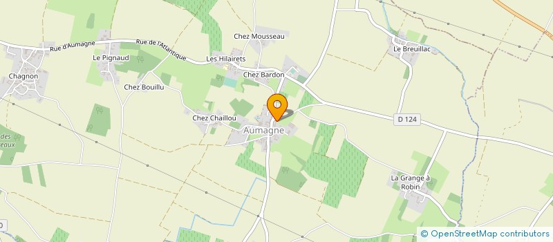 localisation de l'entreprise MONSIEUR PIERRE CAZALS  AUMAGNE