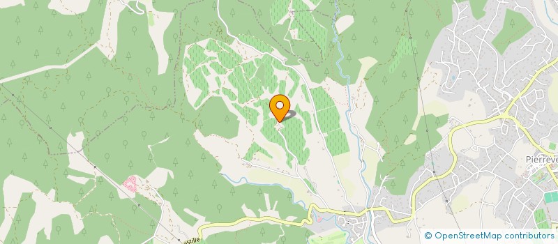 localisation de l'entreprise MONSIEUR PIERRE CAZE  PIERREVERT