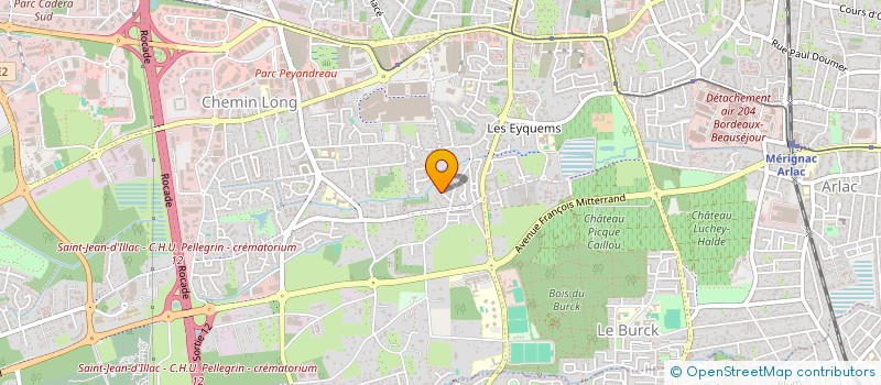 localisation de l'entreprise MONSIEUR PIERRE CAZENEUVE à MERIGNAC
