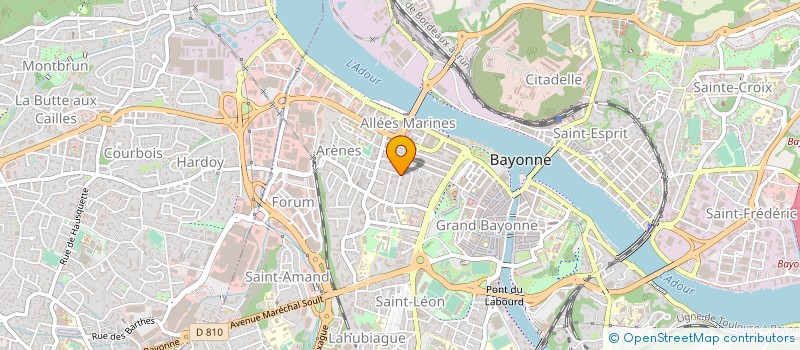 localisation de l'entreprise MONSIEUR PIERRE CAZET-SUPERVIELLE à BAYONNE