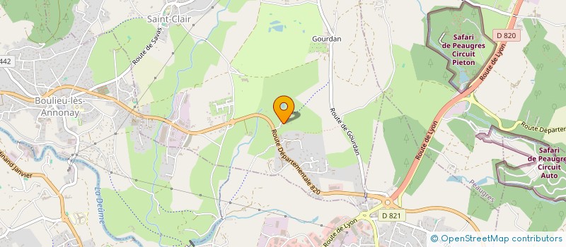 localisation de l'entreprise MONSIEUR PIERRE CELETTE  SAINT-CLAIR