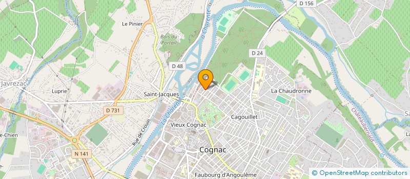 localisation de l'entreprise MONSIEUR PIERRE CERA-HUELVA à COGNAC