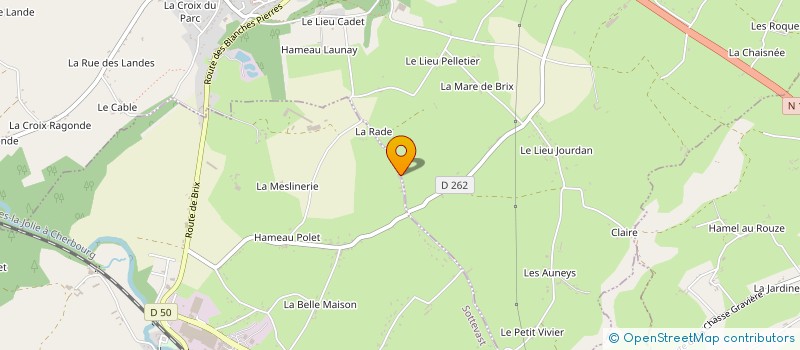 localisation de l'entreprise MONSIEUR PIERRE CERTAIN  SOTTEVAST