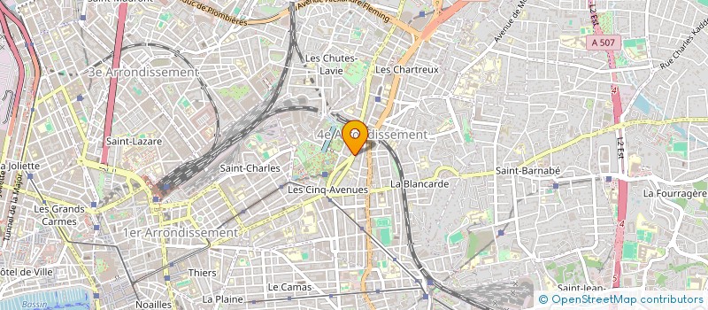 localisation de l'entreprise MONSIEUR PIERRE CESARI à MARSEILLE