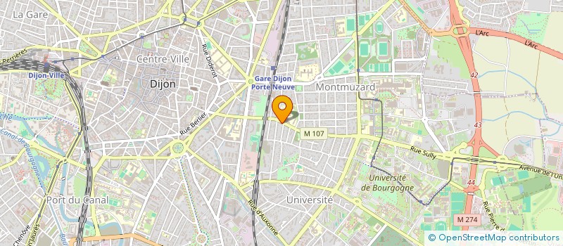 localisation de l'entreprise MONSIEUR PIERRE CESSOT à DIJON
