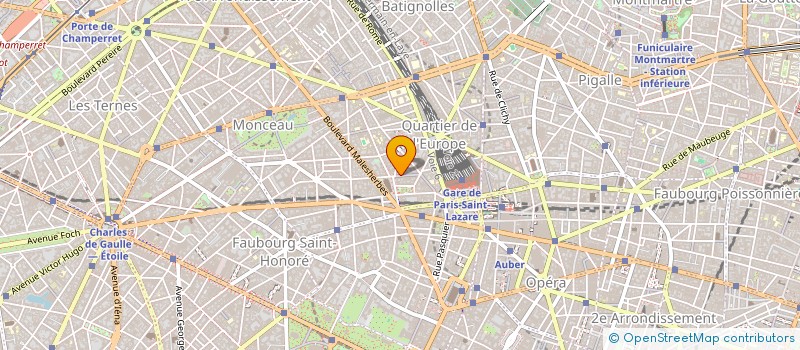 localisation de l'entreprise MONSIEUR PIERRE CHABAUD  PARIS