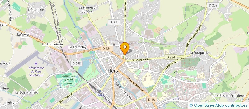 localisation de l'entreprise MONSIEUR PIERRE CHAIX à FLERS