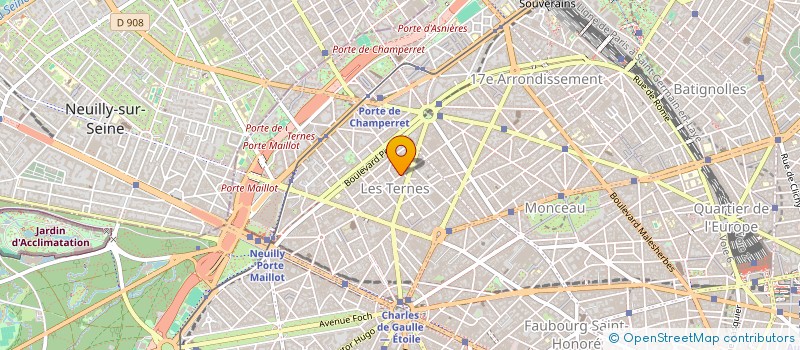 localisation de l'entreprise MONSIEUR PIERRE CHALRET DU RIEU à PARIS