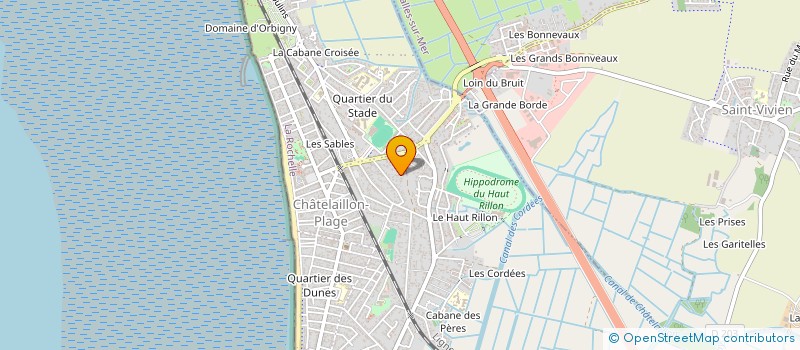 localisation de l'entreprise MONSIEUR PIERRE CHALVET à CHATELAILLON-PLAGE