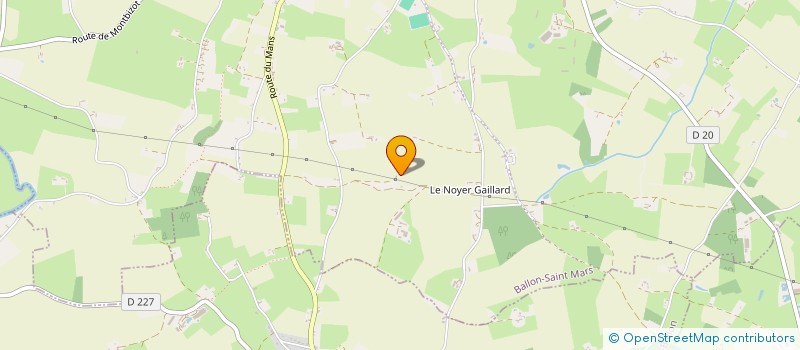 localisation de l'entreprise MONSIEUR PIERRE CHAMPION  BALLON-SAINT MARS