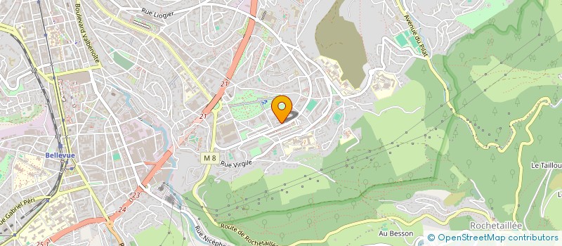 localisation de l'entreprise MONSIEUR PIERRE CHAMPOMIER  SAINT-ETIENNE