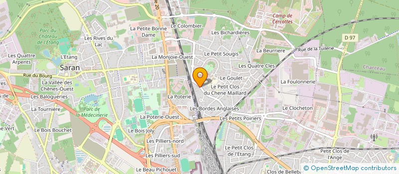 localisation de l'entreprise MONSIEUR PIERRE CHANCLU à SARAN
