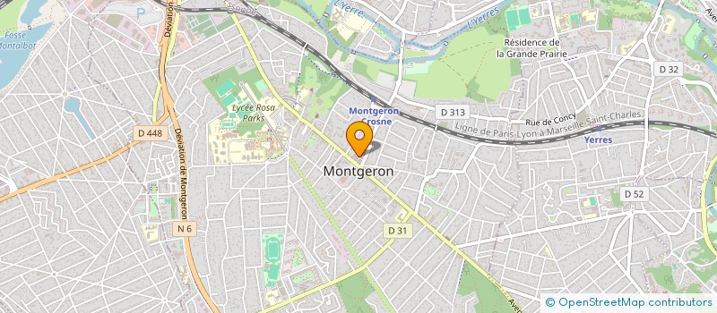 localisation de l'entreprise MONSIEUR PIERRE CHANEAC à MONTGERON