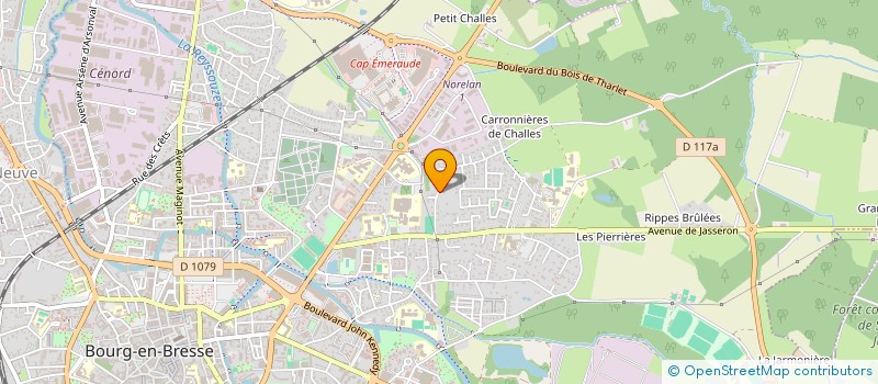 localisation de l'entreprise MONSIEUR PIERRE CHANEL à BOURG-EN-BRESSE