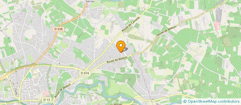 localisation de l'entreprise MONSIEUR PIERRE CHANTECLAIR  CARPENTRAS