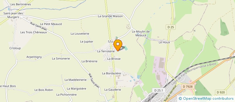 localisation de l'entreprise MONSIEUR PIERRE CHANTEMARGUE à MONTLANDON