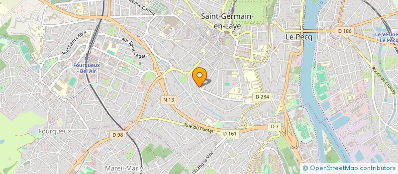 localisation de l'entreprise MONSIEUR PIERRE CHAPEY  SAINT-GERMAIN-EN-LAYE