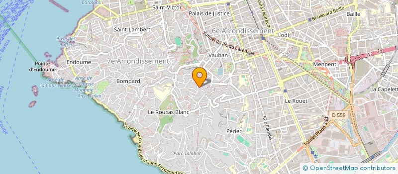 localisation de l'entreprise MONSIEUR PIERRE CHAPOTOT à MARSEILLE
