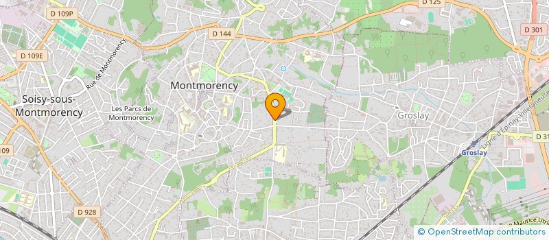 localisation de l'entreprise MONSIEUR PIERRE CHAPRONT à MONTMORENCY