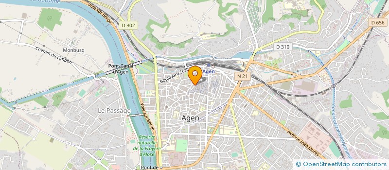 localisation de l'entreprise MONSIEUR PIERRE CHARAIRE  AGEN