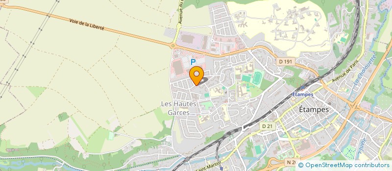localisation de l'entreprise MONSIEUR PIERRE CHARAL  ETAMPES