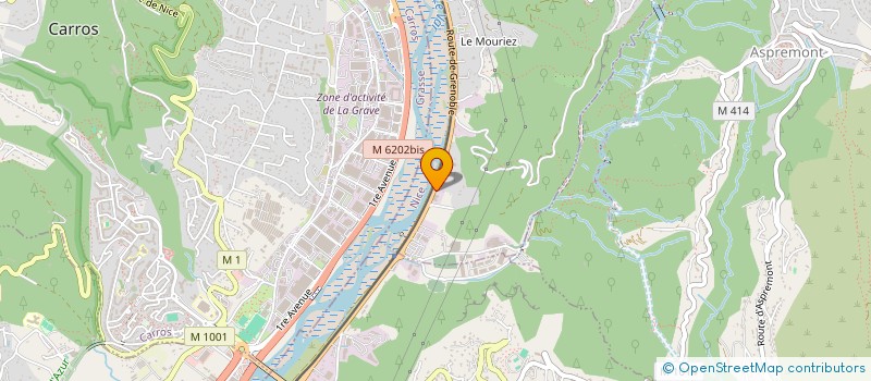 localisation de l'entreprise MONSIEUR PIERRE CHARDELIN  CASTAGNIERS