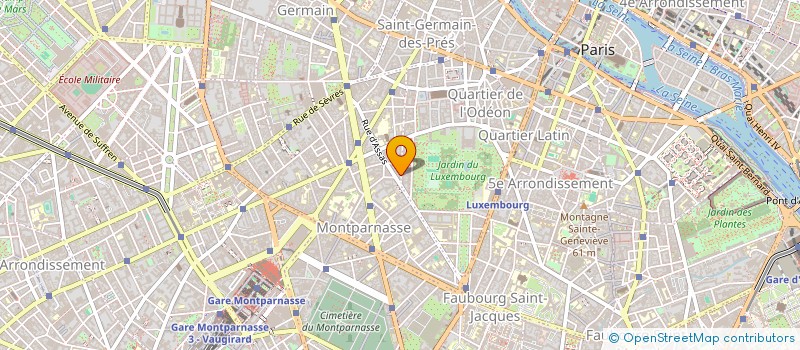 localisation de l'entreprise MONSIEUR PIERRE CHARDON  PARIS