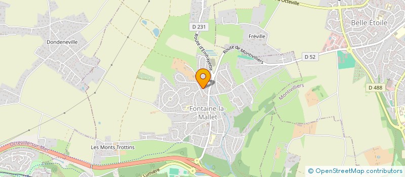 localisation de l'entreprise MONSIEUR PIERRE CHARIOU  FONTAINE-LA-MALLET