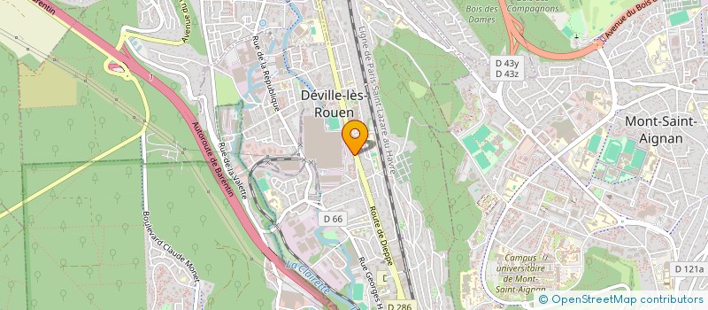 localisation de l'entreprise MONSIEUR PIERRE-CHARLES ESNAULT à DEVILLE-LES-ROUEN