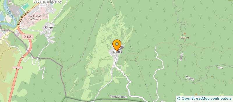 localisation de l'entreprise MONSIEUR PIERRE-CHARLES MENON  VIRY