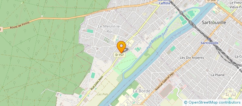 localisation de l'entreprise MONSIEUR PIERRE-CHARLES MOUTERDE  LE MESNIL-LE-ROI