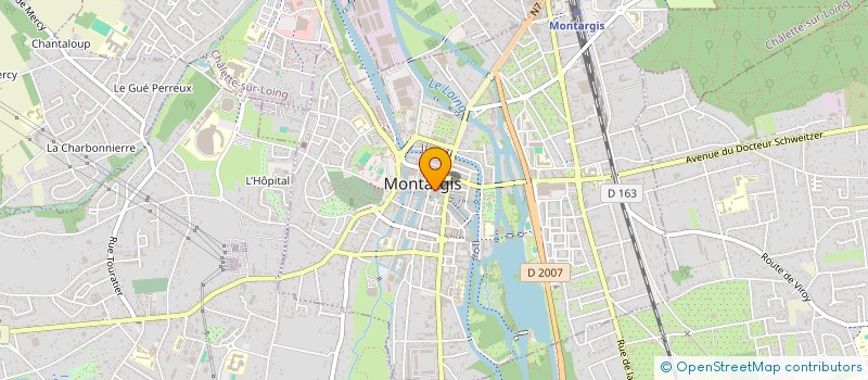 localisation de l'entreprise MONSIEUR PIERRE CHARLOT à MONTARGIS