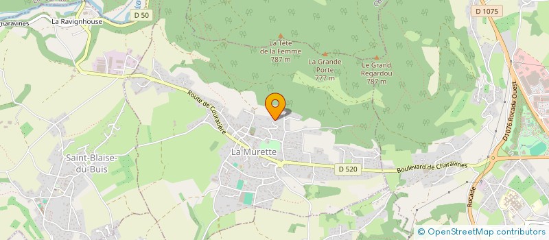 localisation de l'entreprise MONSIEUR PIERRE CHARMEAU à LA MURETTE