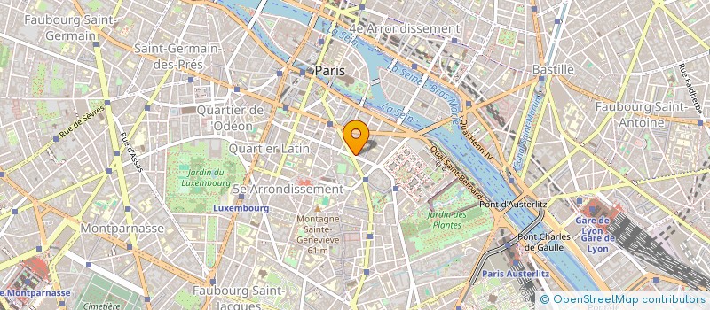 localisation de l'entreprise MONSIEUR PIERRE CHARNEAU à PARIS