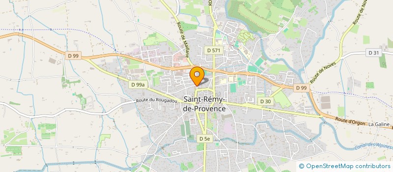 localisation de l'entreprise MONSIEUR PIERRE CHAROT  SAINT-REMY-DE-PROVENCE