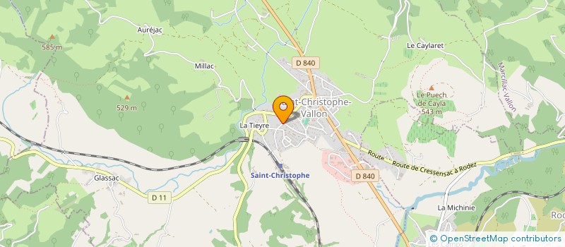 localisation de l'entreprise MONSIEUR PIERRE CHARRON  BESSAN