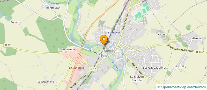 localisation de l'entreprise MONSIEUR PIERRE CHARRON à BONNEVAL
