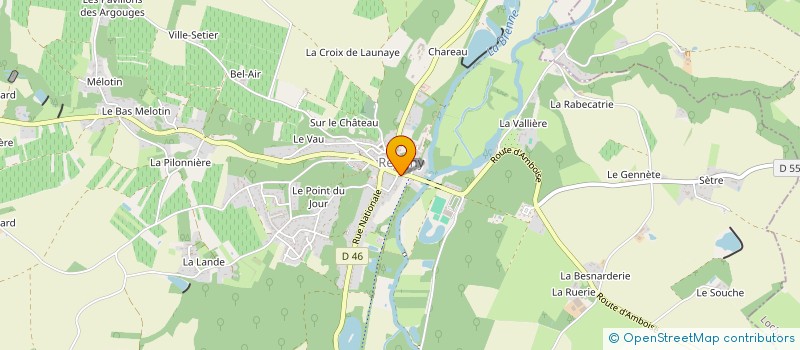 localisation de l'entreprise MONSIEUR PIERRE CHARTIER  REUGNY