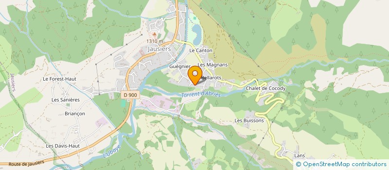 localisation de l'entreprise MONSIEUR PIERRE CHARTON  JAUSIERS