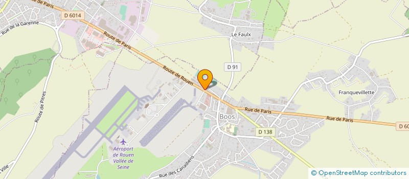 localisation de l'entreprise MONSIEUR PIERRE CHASSAGNE  BOOS