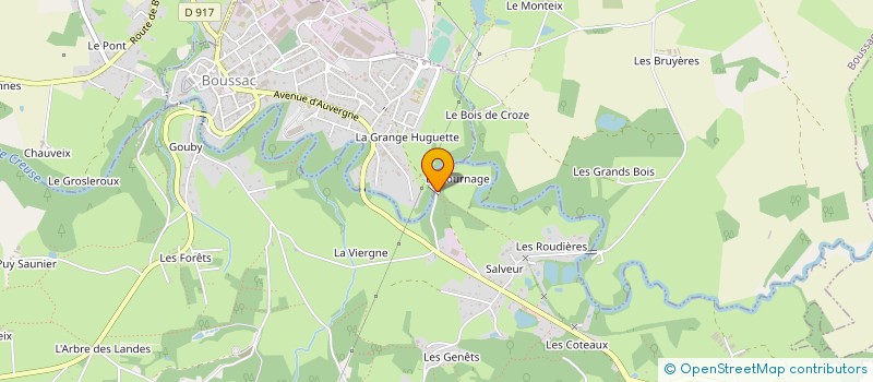 localisation de l'entreprise MONSIEUR PIERRE CHASSIGNEUX à SAINT-SILVAIN-BAS-LE-ROC