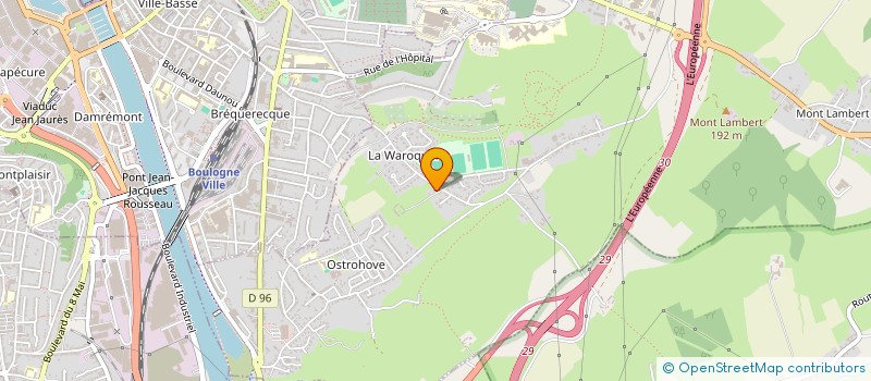 localisation de l'entreprise MONSIEUR PIERRE CHASSOT à SAINT-MARTIN-BOULOGNE