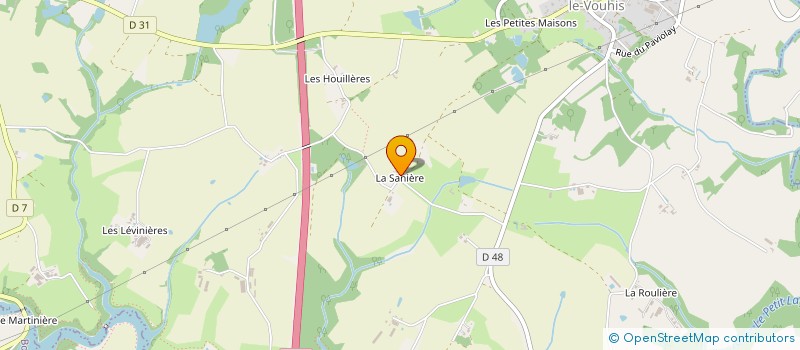 localisation de l'entreprise MONSIEUR PIERRE CHATEIGNER à SAINT-HILAIRE-LE-VOUHIS