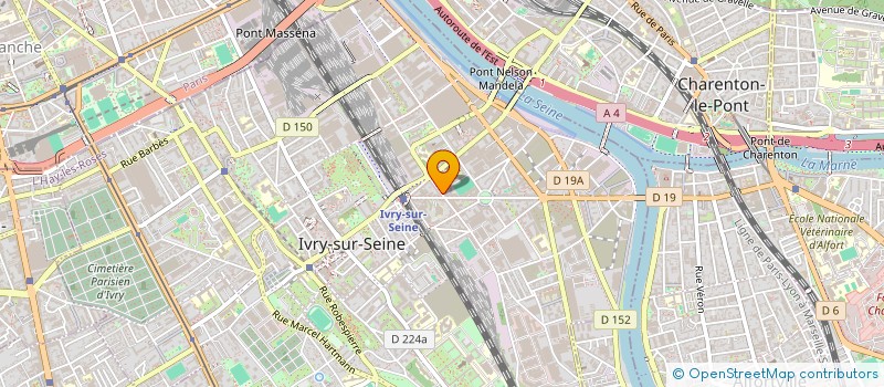 localisation de l'entreprise MONSIEUR PIERRE CHAUCHET à IVRY-SUR-SEINE
